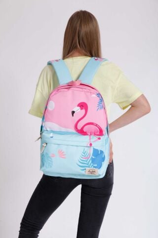 Layer Okul Çantası Happy Flamingo (k1396)