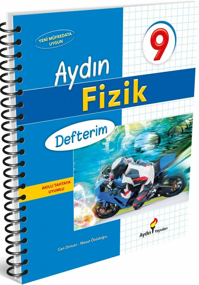 Aydın Yayınları 9. Sınıf Aydın Fizik Defterim