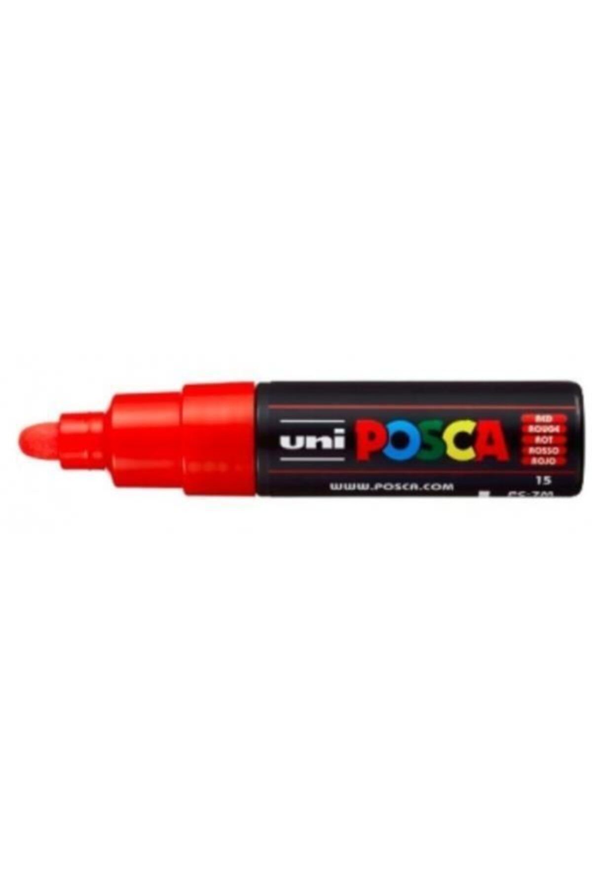 Posca Pc-7m Boyama Markörü 4.5-5.5 Mm Kırmızı