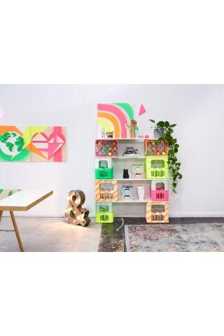 5200 Permanent Akrilik Fosforlu Pembe Sprey Boya 969-yeni Renk