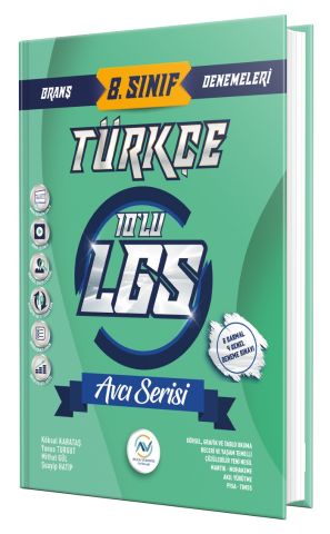av yayınları 8,sınıf lgs türkçe 10 denemesi