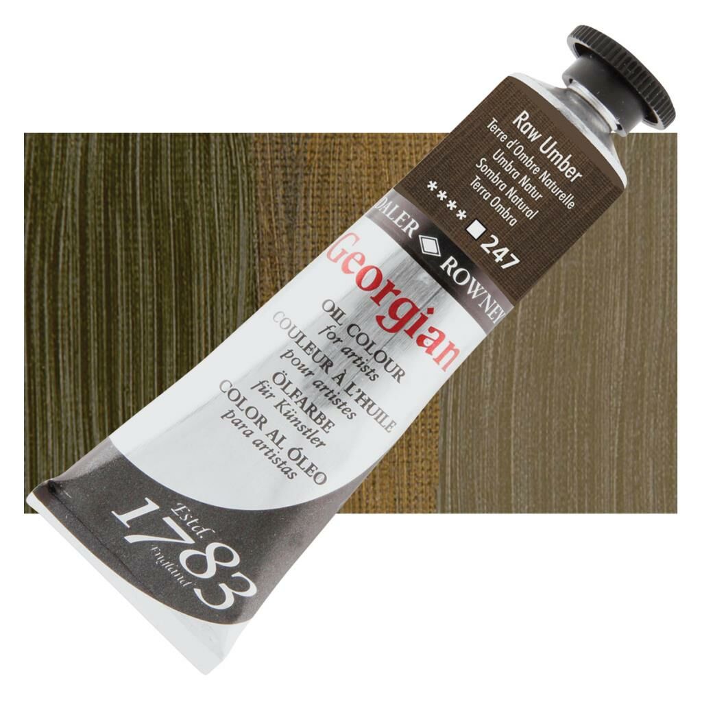 Daler Rowney Georgian Yağlı Boya Goc 38ml Raw Umber 111014247