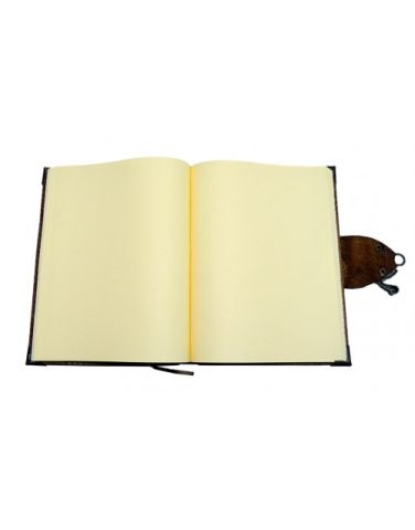 Kraftone Deri Defter Leaves L