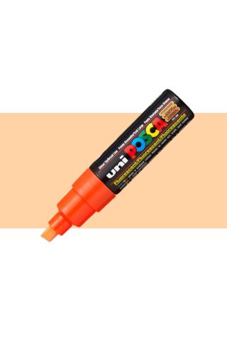 Posca Marker Kalem Pc-8k (8mm) Fosforlu Turuncu