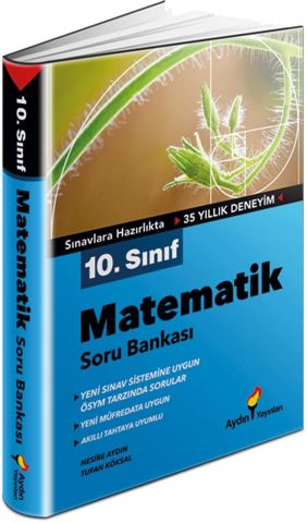 Aydın Yayınları 10. Sınıf Matematik Soru Bankası