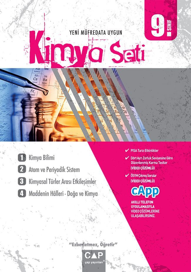 Çap 9. Sınıf Anadolu Lisesi Kimya Seti