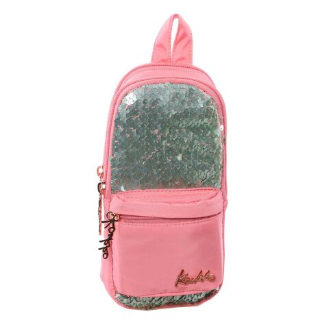 Kaukko Magi̇cal Junior Bag Kalem Çantası (pullu-rose)