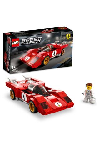 ® Speed Champions 1970 Ferrari 512 M 76906 - 8 Yaş Ve Üzeri Çocuklar Için Harika Bir Yarış Araba