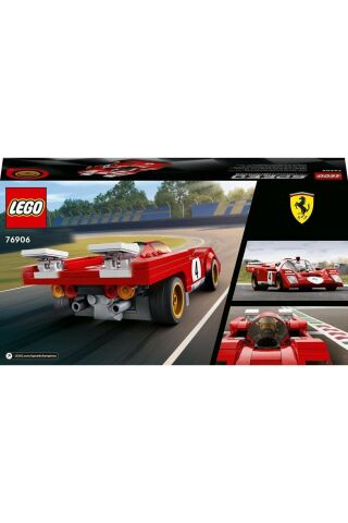 ® Speed Champions 1970 Ferrari 512 M 76906 - 8 Yaş Ve Üzeri Çocuklar Için Harika Bir Yarış Araba