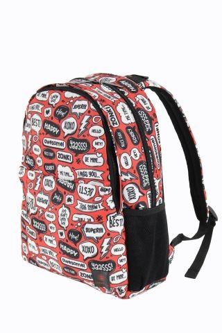 Lmçan22336 Polyester Kumaş Sırt Çantası, Okul Sırt Çantası