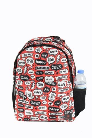Lmçan22336 Polyester Kumaş Sırt Çantası, Okul Sırt Çantası