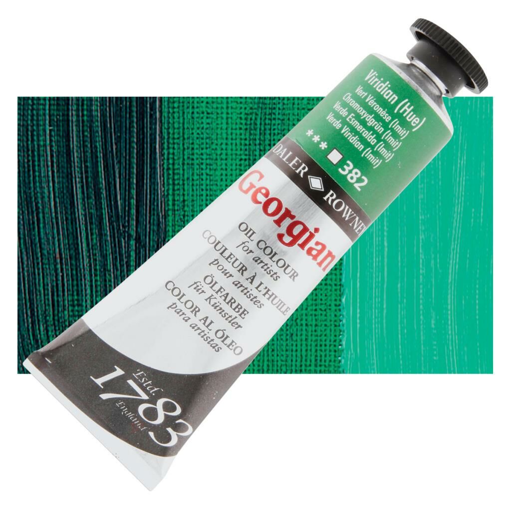Daler Rowney Georgian Yağlı Boya Goc 38ml Viridian (hue) 111014382
