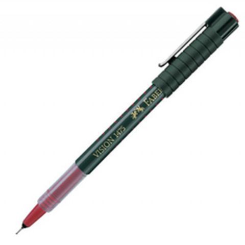 Faber-Castell Vi̇si̇on 1475 Roller Kalem Kirmizi 0.3mm