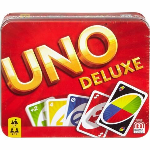 Mattel Uno Deluxe Metal Kutu