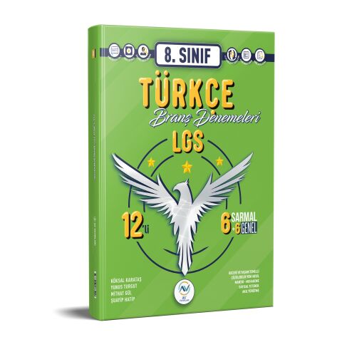 av akıllı versiyon yayınları 8, sınıf lgs türkçe 12' li branş deneme