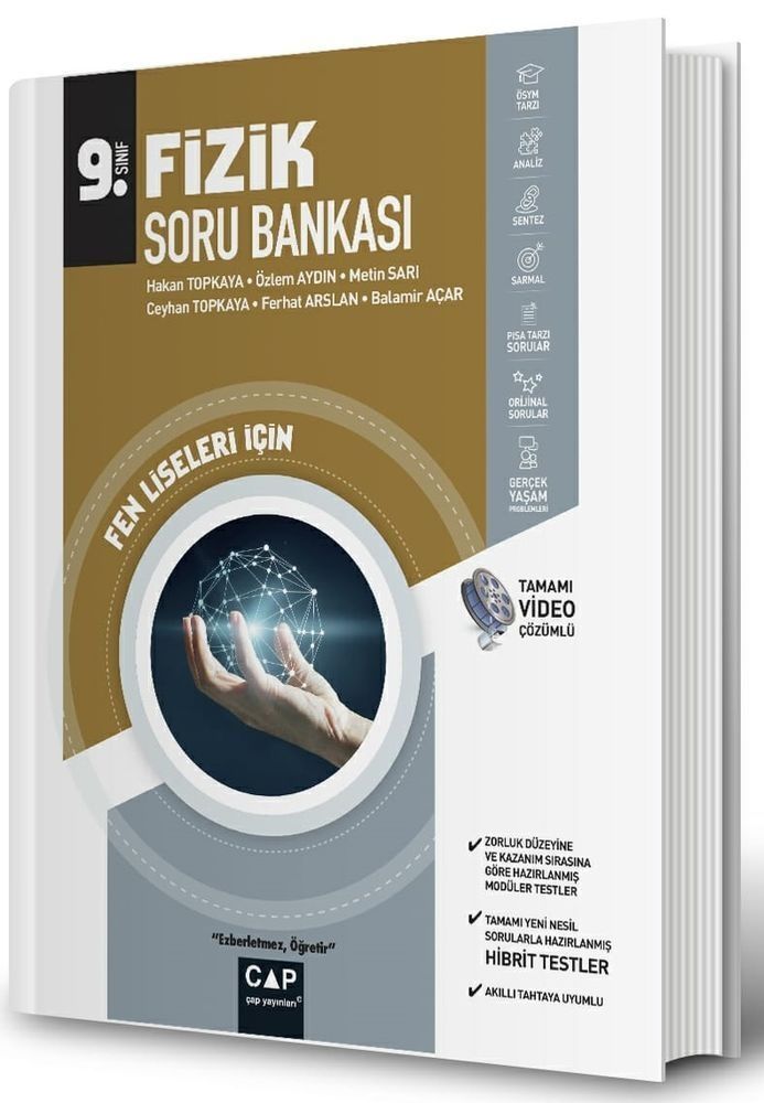 Çap 9. Sınıf Fen Lisesi Fizik Soru Bankası