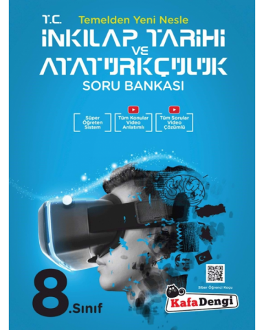 Kafa Dengi 8. Sınıf LGS T.C. İnkılap Tarihi ve Atatürkçülük Soru Bankası