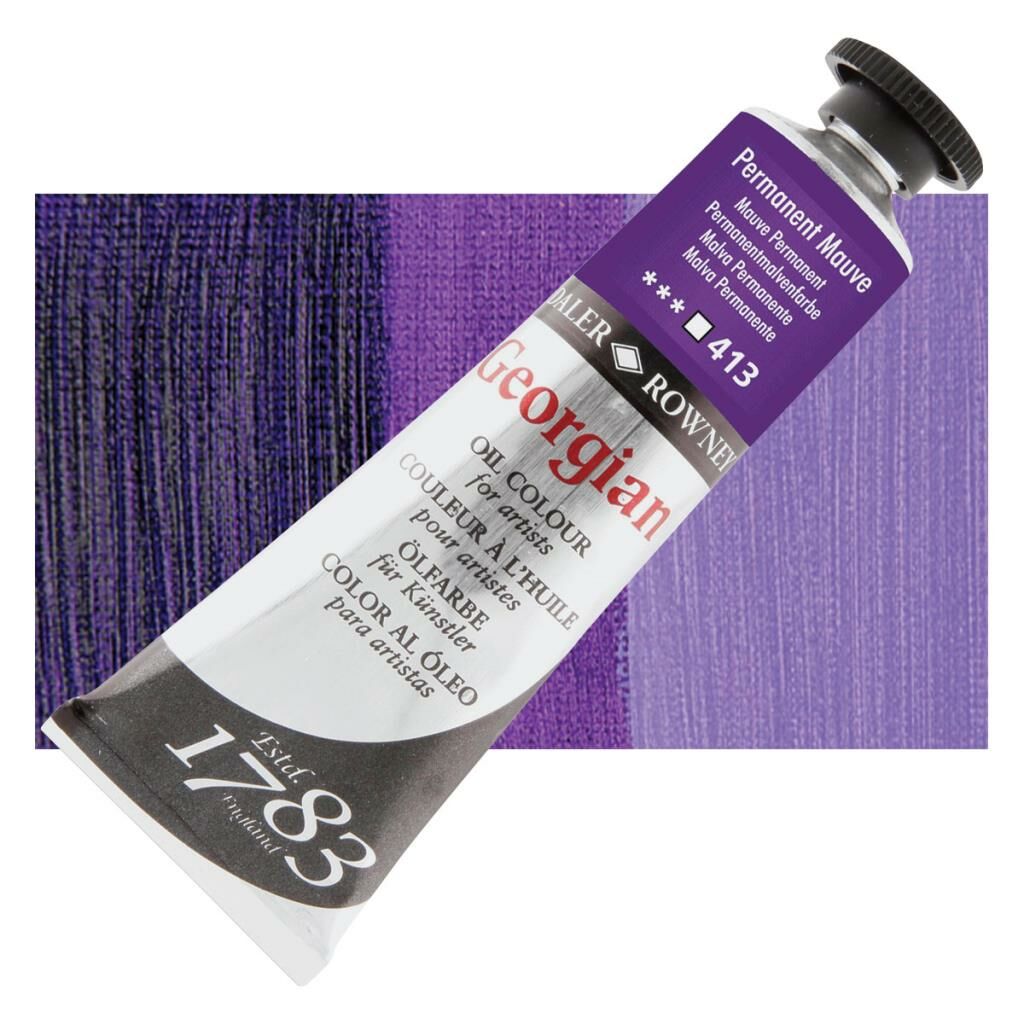 Daler Rowney Georgian Yağlı Boya Goc 38ml Permanent Mauve 111014413