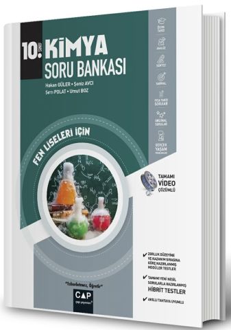 Çap 10. Sınıf Fen Lisesi Kimya Soru Bankası