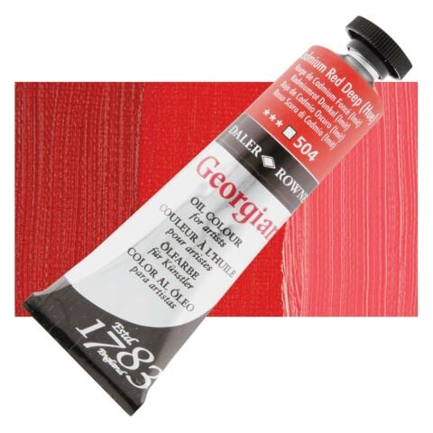 Daler Rowney Georgian Yağlı Boya Goc 38ml Cadmium Red Deep (hue) 111014504