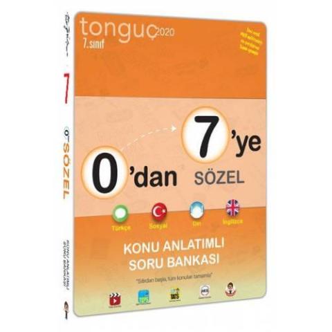 Tonguç Akademi 7. Sınıf  0 dan 7 ye Sözel Konu Anlatımlı Soru Bankası