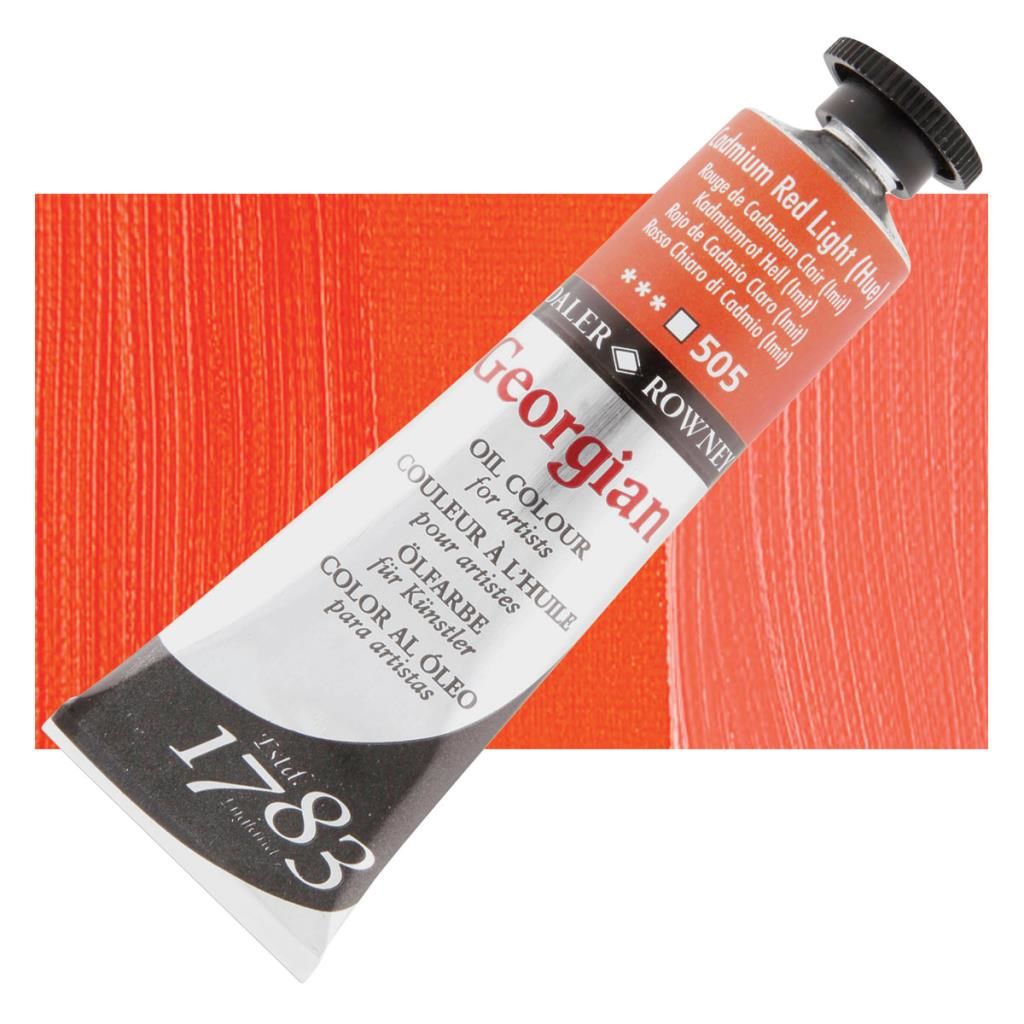 Daler Rowney Georgian Yağlı Boya Goc 38ml Cadmium Red Light Hue 111014505