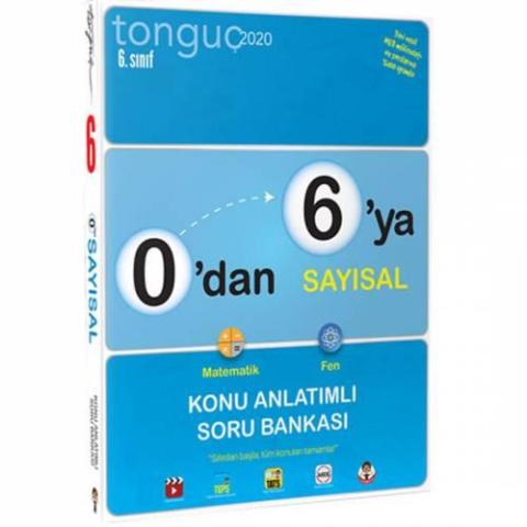 Tonguç Akademi Yayınları 0'dan 6'ya Sayısal Konu Anlatımlı Soru Bankası