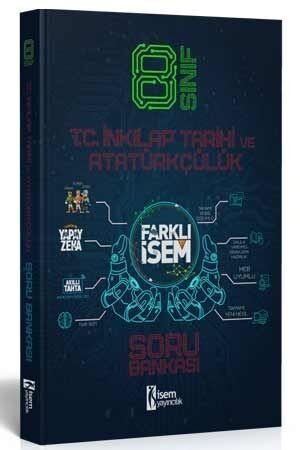 İsem Yayınları 8. Sınıf T.C. İnkılap Tarihi ve Atatürkçülük Farklı İsem Soru Bankası