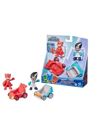 Pj Maskeliler 2'li Figür Ve Araç Seti Owlette-romeo F2649-f2842