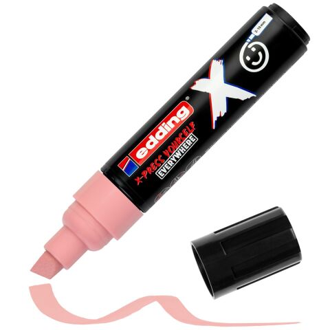 Edding E-6900 Multimaker Çok Yönlü Akrilik Boya Seti Kesik Uçlu Markör 2-10 mm Pastel Colours