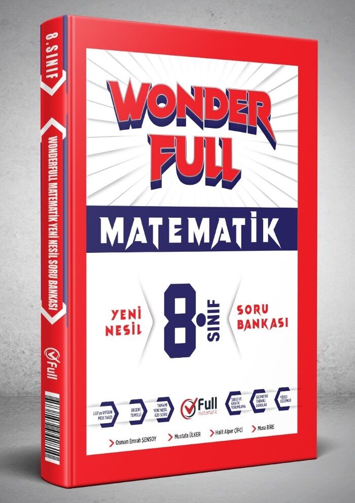 full yayınları full matematik 8. sınıf lgs wonder full sb