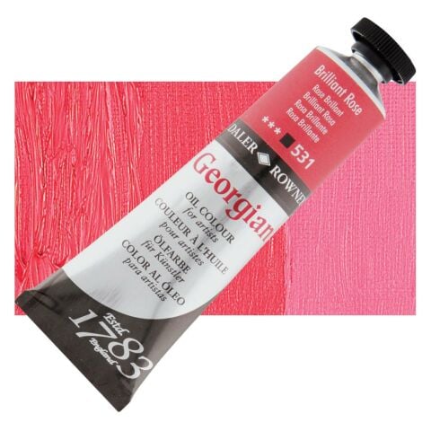 Daler Rowney Georgian Yağlı Boya Goc 38ml Brilliant Rose 111014531