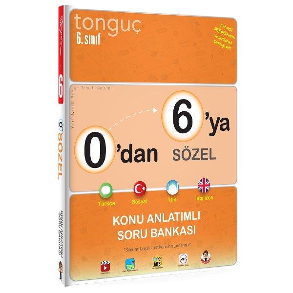 Tonguç Akademi Yayınları 0'dan 6'ya Sözel Konu Anlatımlı Soru Bankası