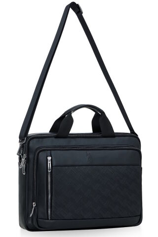 U.S. Polo Assn. Laptop & Evrak Çantası Siyah PLEVR23636