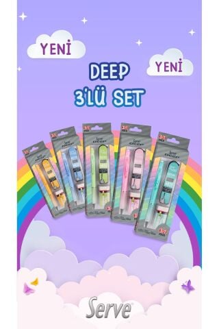 Deep 3lü Okul Seti