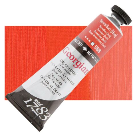 Daler Rowney Georgian Yağlı Boya Goc 38ml Vermilion (hue) 111014588