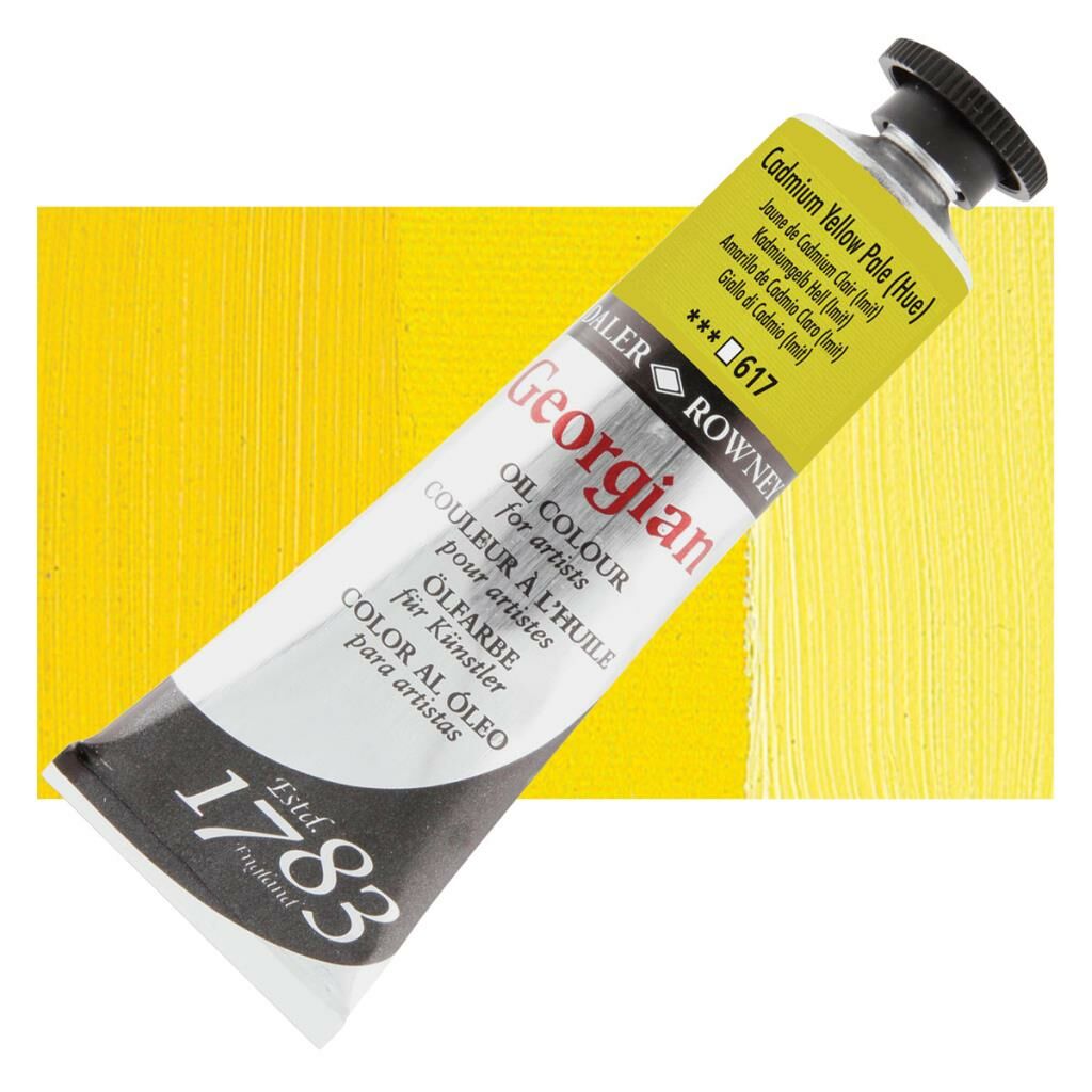 Daler Rowney Georgian Yağlı Boya Goc 38ml Cadmium Yellow Pale (hue) 111014617