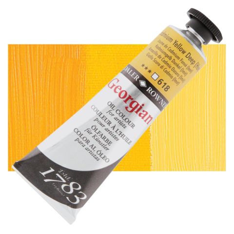 Daler Rowney Georgian Yağlı Boya Goc 38ml Cadmium Yellow Deep (hue) 111014618