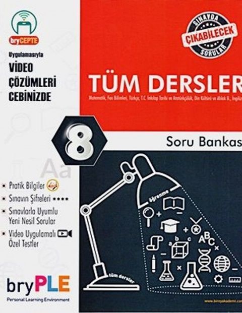Birey Yayınları 8. Sınıf Tüm Dersler Soru Bankası