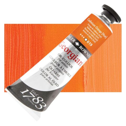 Daler Rowney Georgian Yağlı Boya Goc 38ml Cadmium Orange (hue) 111014619