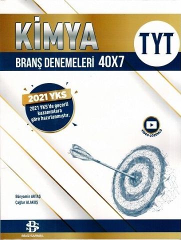 Bilgi Sarmal Yayınları TYT Kimya 40 x 7 Branş Denemeleri