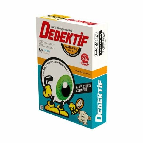 Bubu Dedektif Eğitici Kutu Oyunu - GM0008