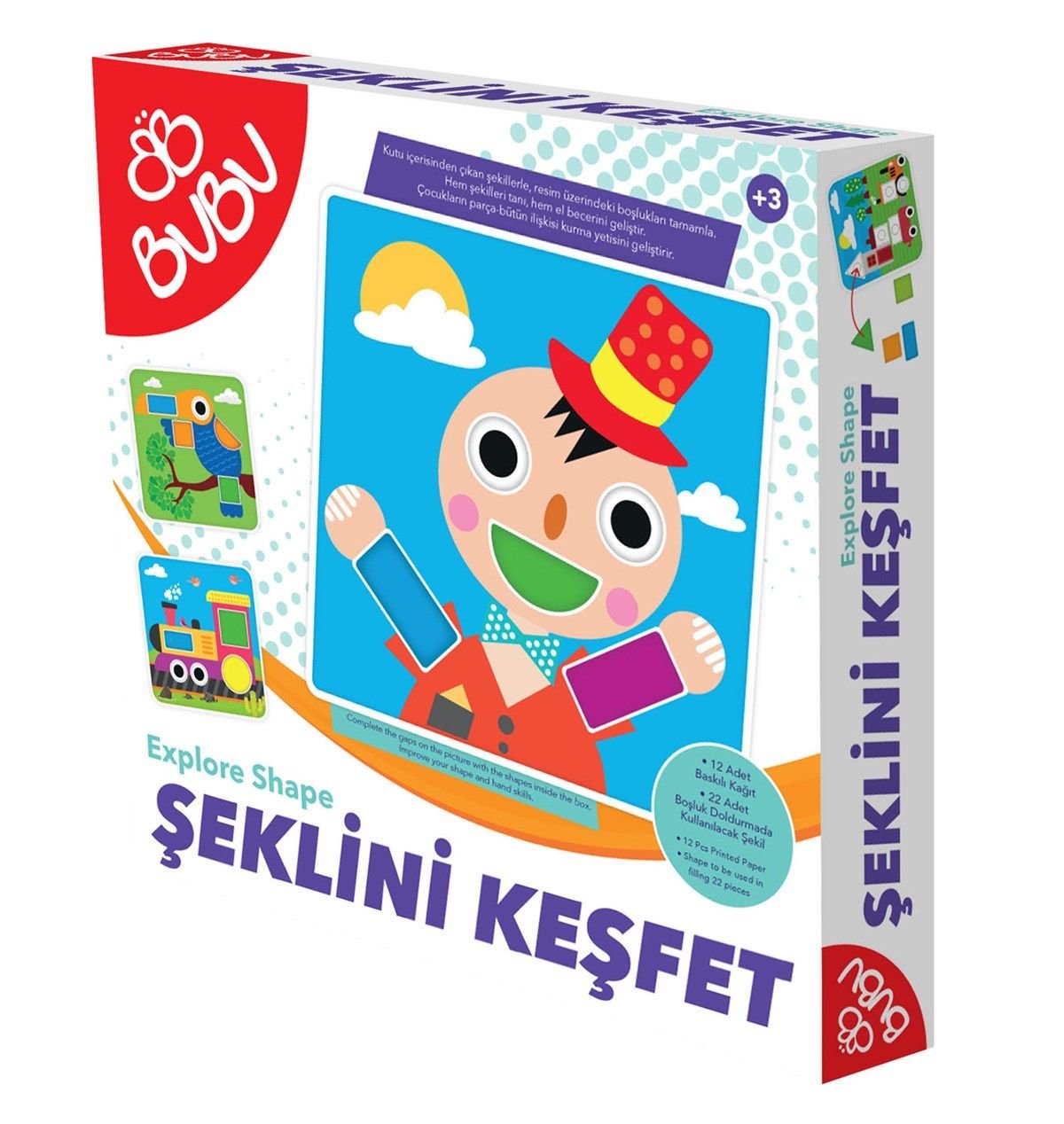 BuBu Şeklini Keşfet Kutu Oyunu GM-0034