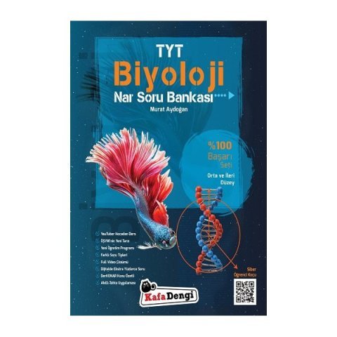 Kafa Dengi Yayınları TYT Biyoloji Soru Bankası