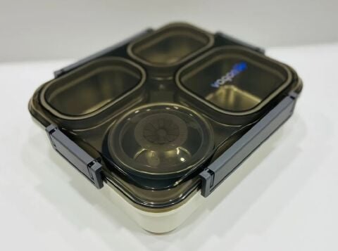 Vagonlife VGN7080 S/S Lunch Box 1200ml Koyu Gri