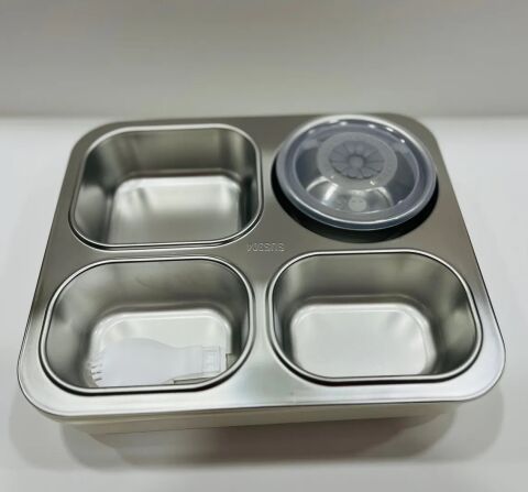 Vagonlife VGN7080 S/S Lunch Box 1200ml Koyu Gri
