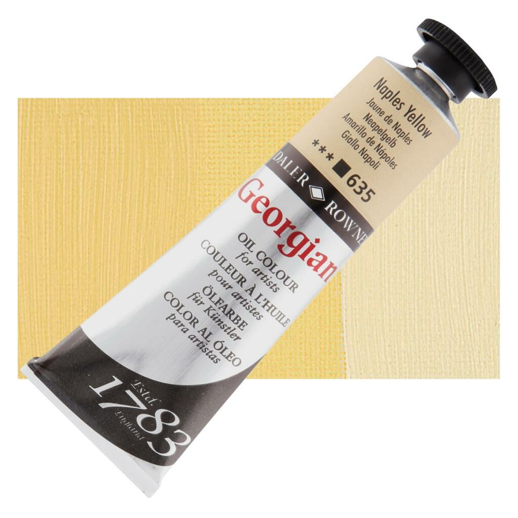 Daler Rowney Georgian Yağlı Boya Goc 38ml Naples Yellow 111014635