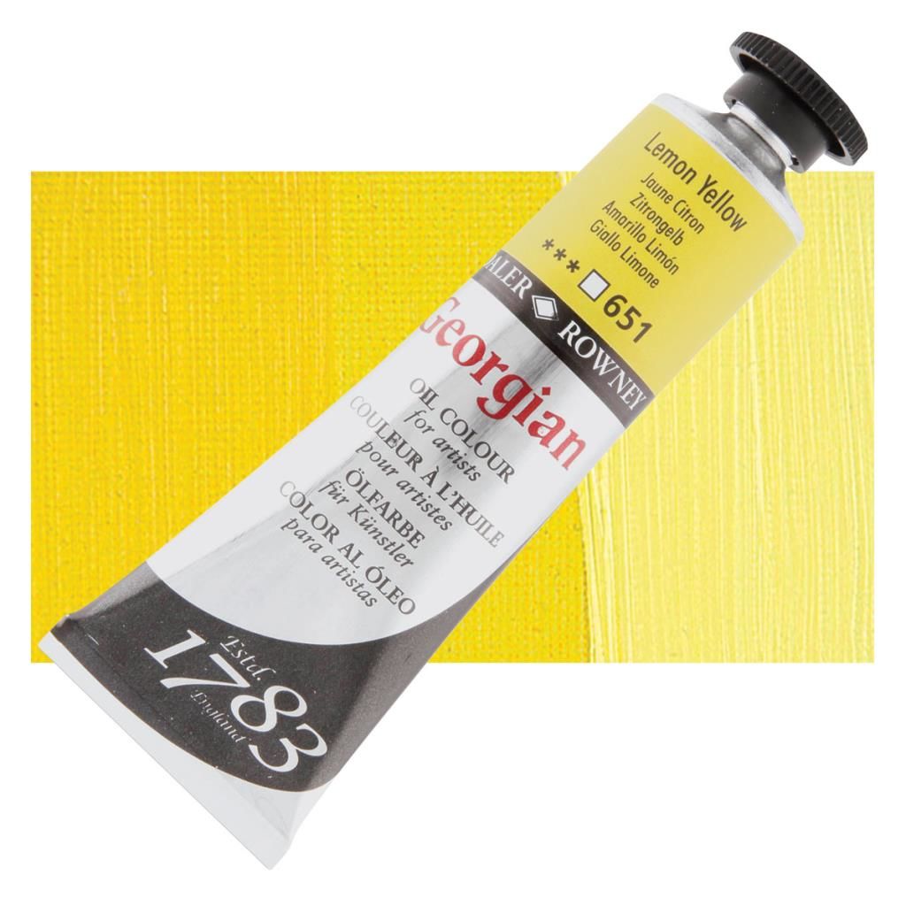 Daler Rowney Georgian Yağlı Boya Goc 38ml Lemon Yellow 111014651