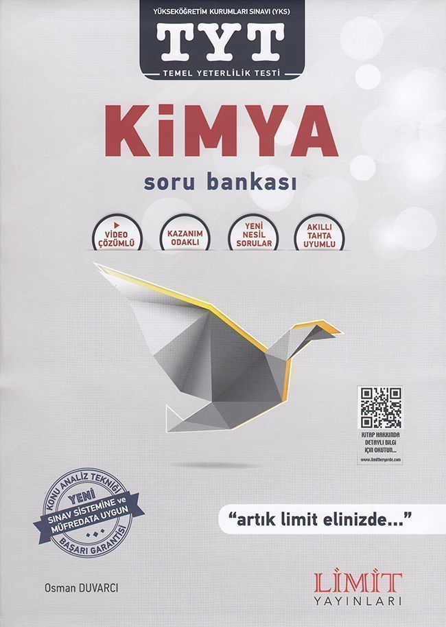 Limit Yayınları TYT Kimya Soru Bankası