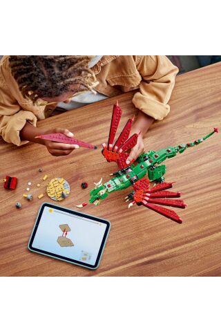 ® Creator 3’ü 1 Arada Orta Çağ Ejderhası 31161 - 9 Yaş ve Üzeri Yapım Seti (715 Parça)